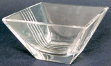 Tiffany & Co. Square Crystal Bowl, with Box