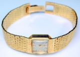 14k Yellow Gold Ladies Wristwatch, Swiss
