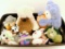Tub of Misc. Blankets and Children's Items