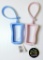 Dozens of Rubber Glow in the Dark Hand Sanitizer Fobs
