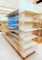 Gondola Shelving: Aisle Unit, 14' Long, 6 Bases, 49 Shelves