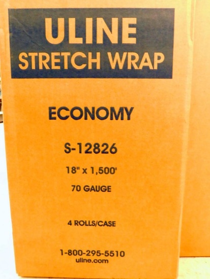 Two Cases of ULINE Stretch Wrap