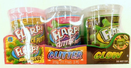 Flarp Putty in Retail Packages