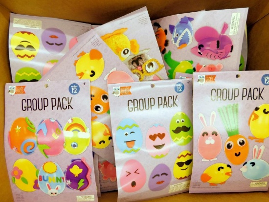 Four Big Boxes of Easter Group Pack Decorating Pieces