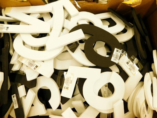 Large Lot of Decorative Art Letters