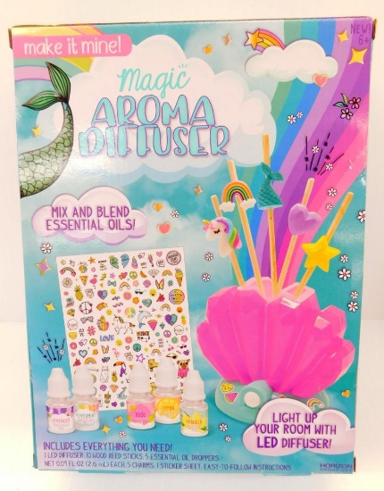 Grouping of Magic Aroma Diffuser and Glitter Roller Perfume, 40 Units
