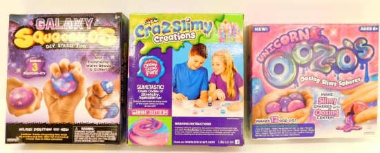 Big Box of Cra-z-Slimy, Ooz-o's, and Squoosh-o's