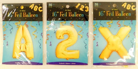 Big Box of 16 Inch Foil Balloons
