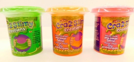 Cra-z-Slimy Creations, Four Tubs