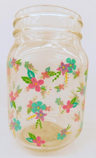 Glass Decorative Jar Lot, About 40 Units