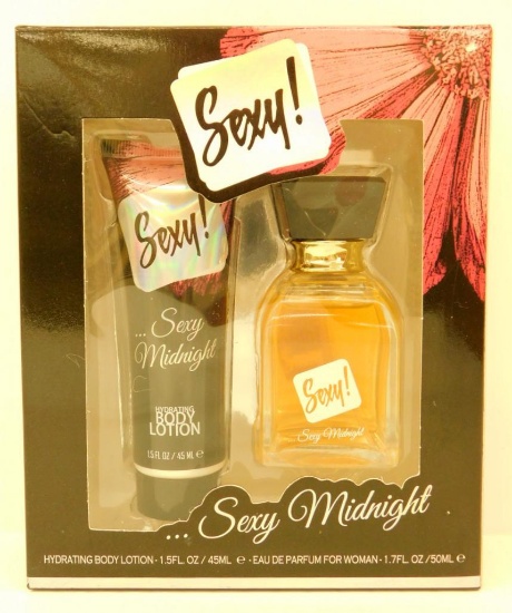 Sexy Midnight Perfume / Lotion Sets, 9 Units