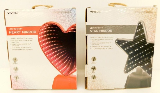 Vivitar Unicorn, Heart and Stars Mirrors, 36 Units