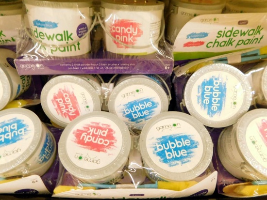 Sidewalk Chalk Paint Containers, 2 Tubs