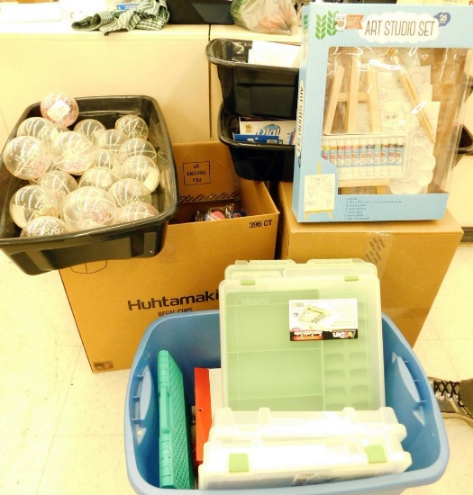Childrens Art and Creativity Supplies, Hundreds of Units