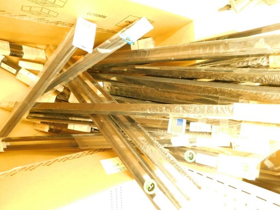 Metal Picture Frame Sections, Dozen+ Units