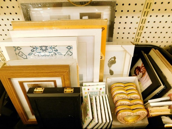 Variety Styles Picture Frames, 3 Dozen+