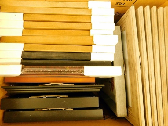 Assorted Sizes Picture Frames, 5 Dozen+