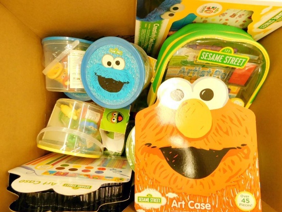 Sesame Street Large Mixed Lot, Big Box