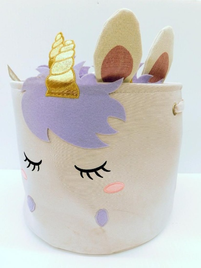 New Clothes and Nesting Unicorn Storage Bins