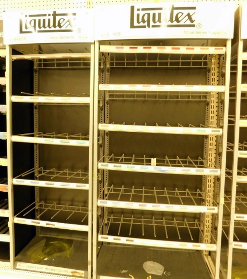 Liquitex Acrylic Paint Retail Displays, 2 Units