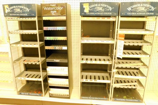 Windsor & Newton and Premiere Paint Displays, 5 Units