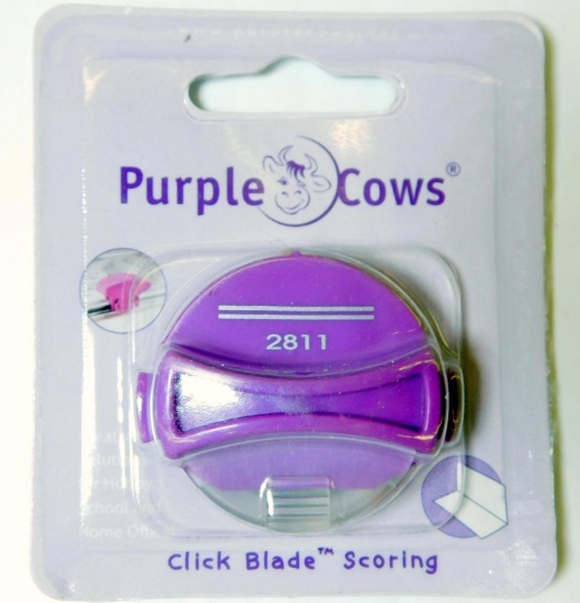 Dozens of Purple Cows 'Click Blade' Scoring