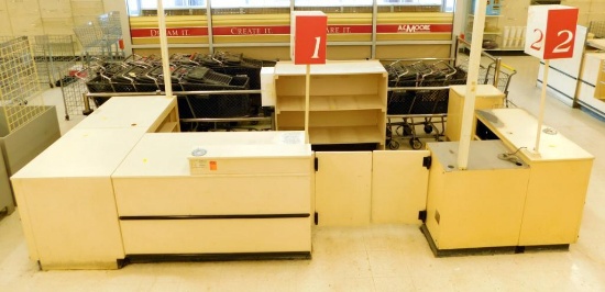 Retail Store Checkout and Customer Service Station