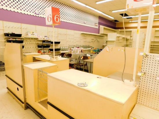 Two Retail Checkout Stations