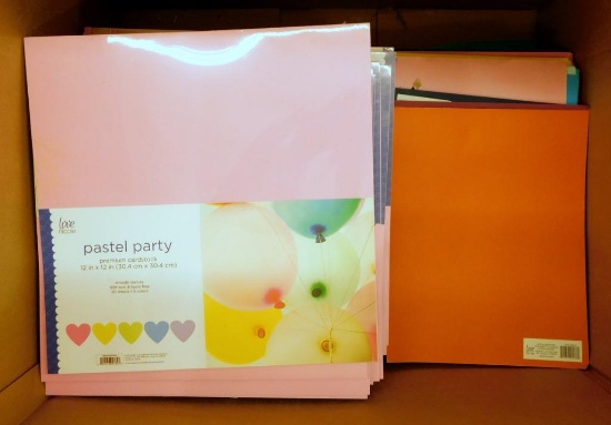 Assorted Premium Cardstock and Craft Papers