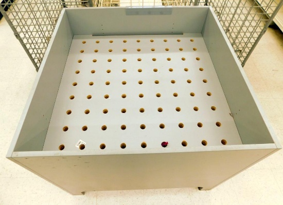Wooden Retail Dump Bins, 3 Units