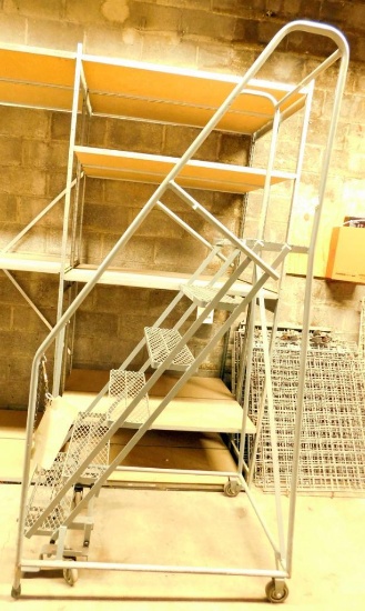 Cotterman 59 Degree Ladder and Double Work Platform Ladder