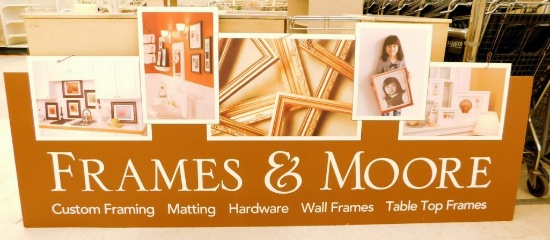 Retail Hanging Display Signs, 4 Units
