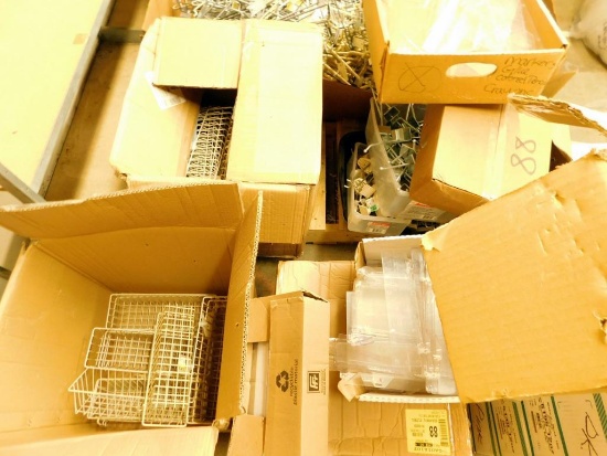Large Selection of Gondola Hooks, Baskets, and Accessories
