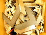 3 Big Boxes of Wooden Picture Frame Sample Corners