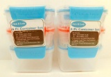 Plastic Storage Container Sets, Dozen Variety Units