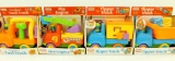Tool, Fire Engine and Tipper Toy Trucks, 17 Units