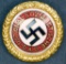 NSDAP Golden Party Member Badge ? Numbered 5427