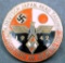 German Japanese WWII 1942 Axis Alliance Badge