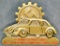 German WWII 1938 Volkswagen VW Ground Breaking Plant Badge