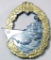 German Naval Kriegsmarine Destroyer Badge