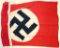 German WII Government Swastika State Service Banner Flag