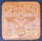 Soldatenheim St Helier 3 Reichs Mark Token Coin