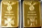 Facsimile German WWII Deutsche Reichbank Gold Bars (2)