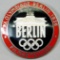 WWII 1936 Berlin Summer Olympics Film Maker Badge