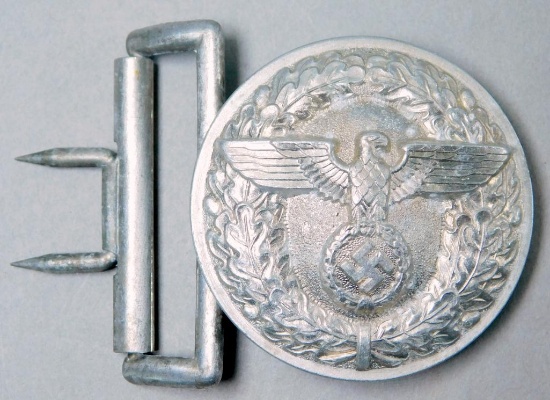 WWII Political Leader Belt Buckle