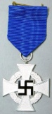NSDAP 25-Year Faithful Service Cross