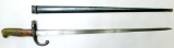 French M1874 Gras Bayonet, St Etienne 1875