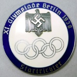 1936 Berlin Summer Olympics Starter Badge