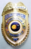 Obsolete NASA Security Protective Services Space Administration Badge