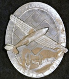 German WWII Pre Luftwaffe NSFK 1933 Glider Korps Table Medal